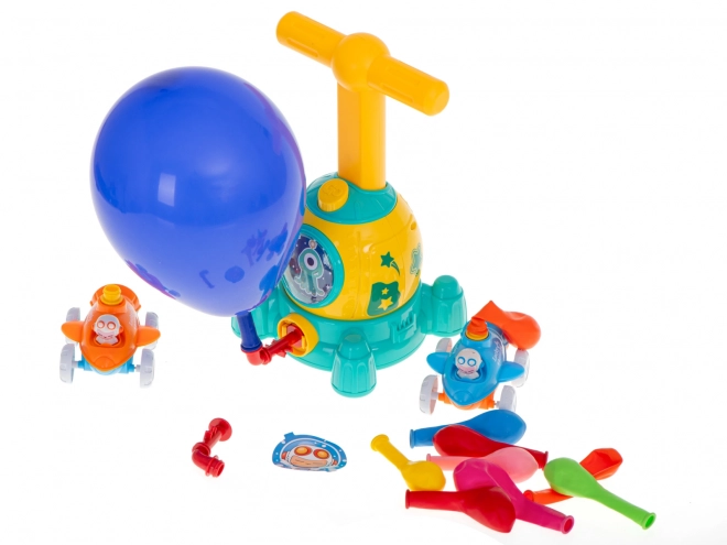 Lanceur de ballons aérodynamique - fusée