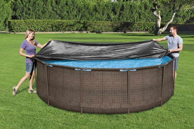 Abdeckplane für Bestway-Pool mit Gestell 366cm