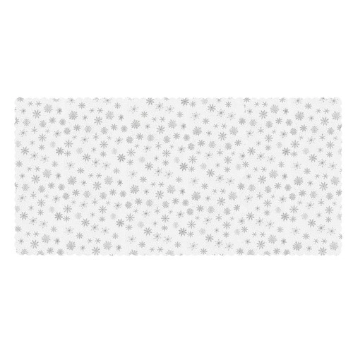Weihnachtstischdecke mit Schneeflockenmuster 260 x 140 cm