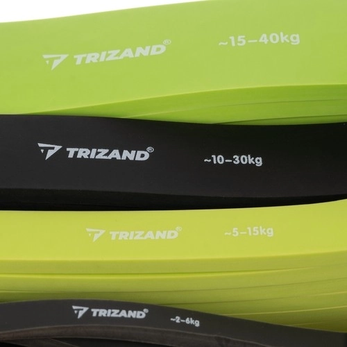 Gym rubber set - 4 stuks. Trizand 24305