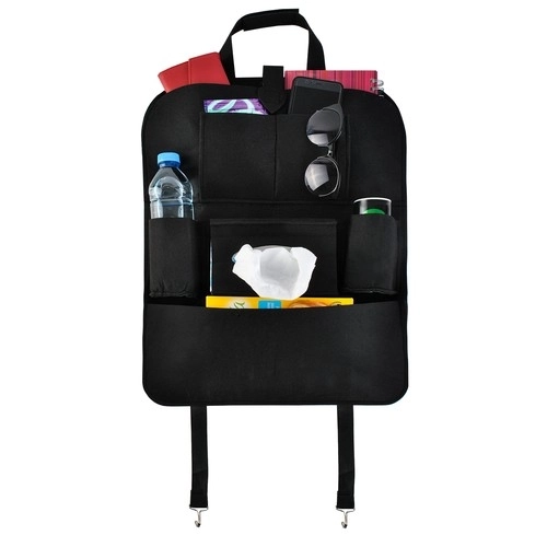 Praktische vilten autostoelorganizer