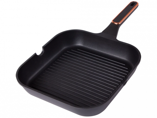 Grillpfanne 28cm mit Antihaftbeschichtung für Induktion und Gas