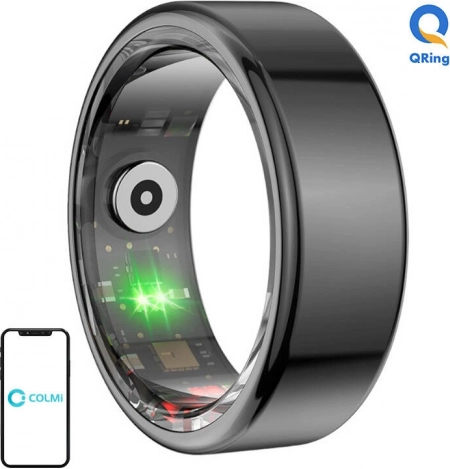 Smart Ring Colmi R02, Größe 9, schwarz