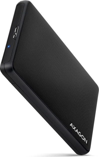 Plastic Screwless External Enclosure 2.5 SATA 6G Black