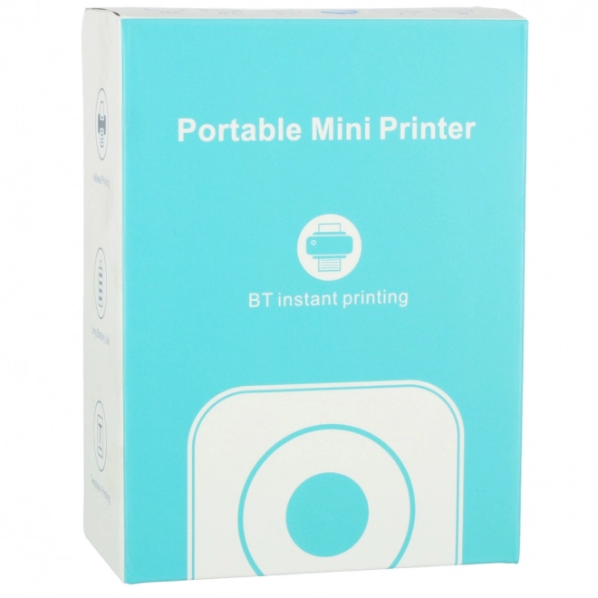 Mobiele mini thermische printer Het Blauwe Katje