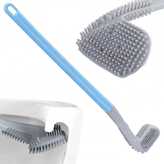 Silikon WC Bürste mit Wandhalterung