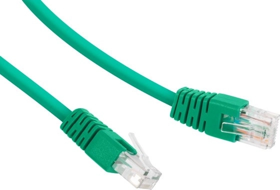 Patch cable Cat 6 UTP 1 m green