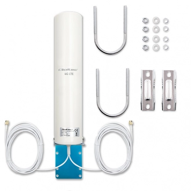 Qoltec 4G LTE Dual Antenne 12dBi für außenbereich
