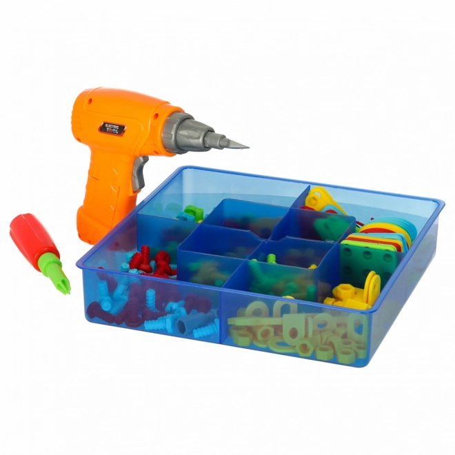 Kit de construction à vis en plastique - 261 pièces