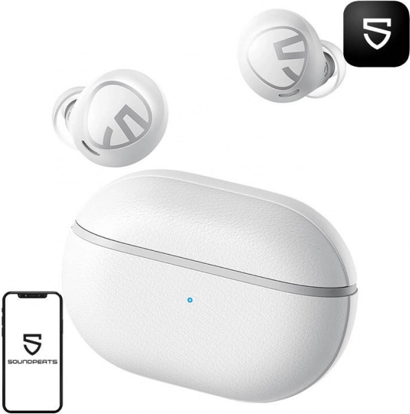 Wireless Earbuds Soundpeats Free2 Classic White