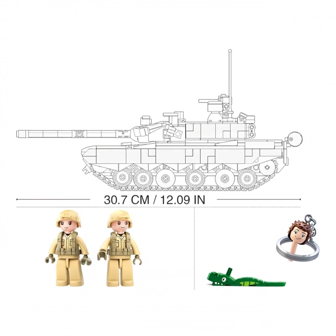 Bouwset tank Type 99A - Sluban
