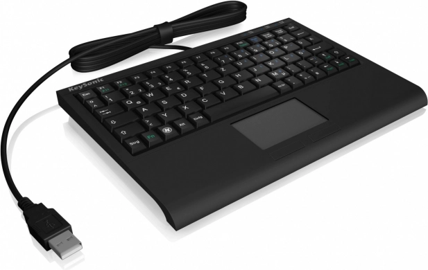 Mini keyboard with USB touchpad
