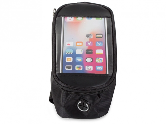 Sacoche de vélo imperméable avec support téléphone