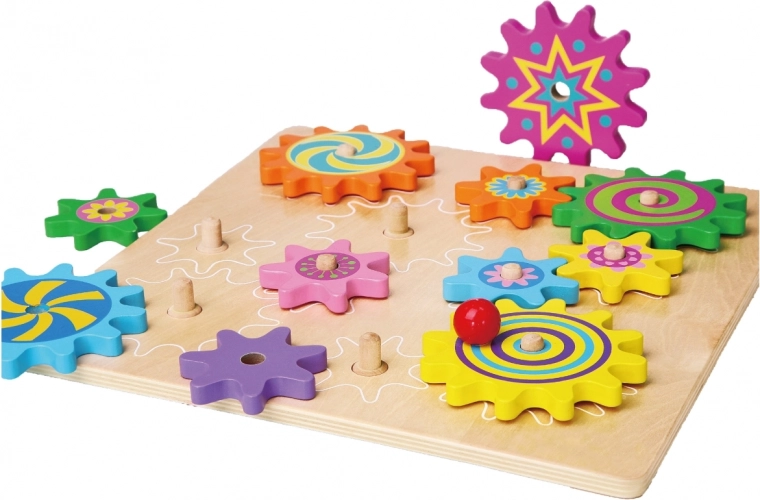 Spin and watch the connected movement