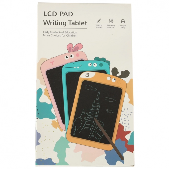 Drawing Tablet with Stylus - Pink Rabbit Design