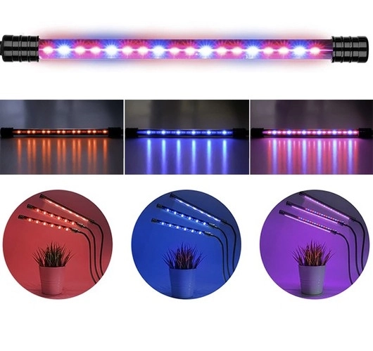 Lamp 20 LED 3 stuks voor plantengroei Gardlov 19242