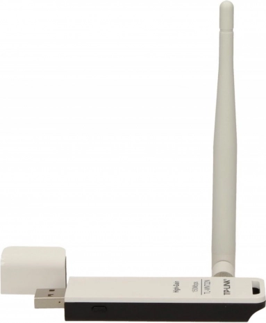USB‑WLAN‑Adapter N150 mit abnehmbarer 4‑dBi‑Antenne