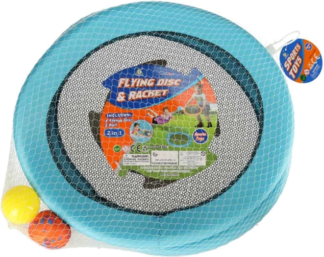 Leuke set ronde bats met ballen