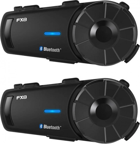 Motorcycle Intercom Fodsports FX8 - Dual Pack