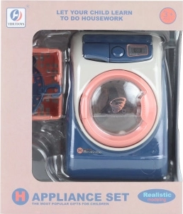 Children's plastic battery-powered washing machine with sound