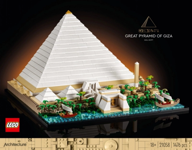 Lego Architectuur piramide van Cheops