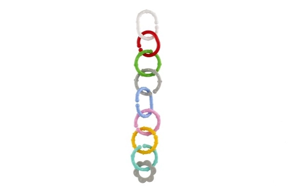 Colorful Geometric Baby Chain Toy