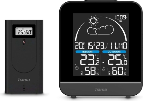 Station météo numérique Hama La Gomera noire