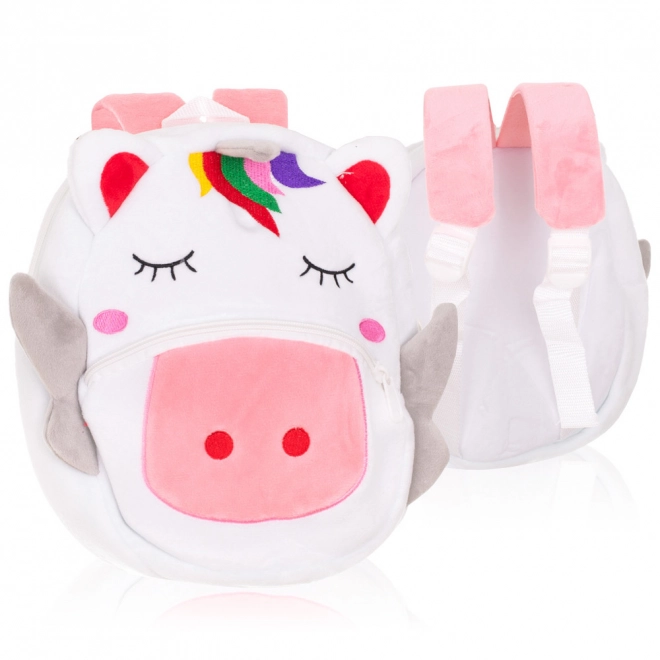 Plush Unicorn Preschool Backpack