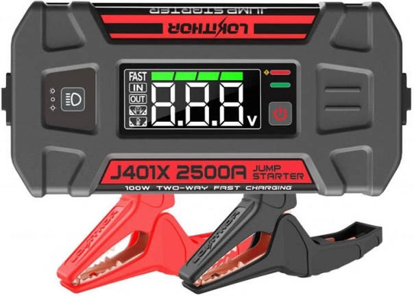 Powerbank und Starthilfe LOKITHOR J401X 12 V, 2500 A, 74 Wh