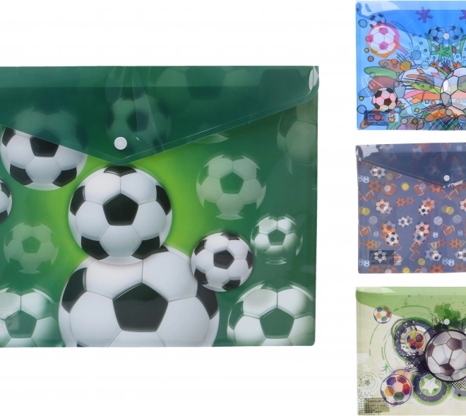 Snap-button folder 35.8 × 26 cm – ball