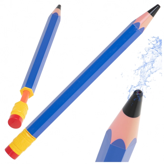 Spuiter pomp pen 54cm blauw