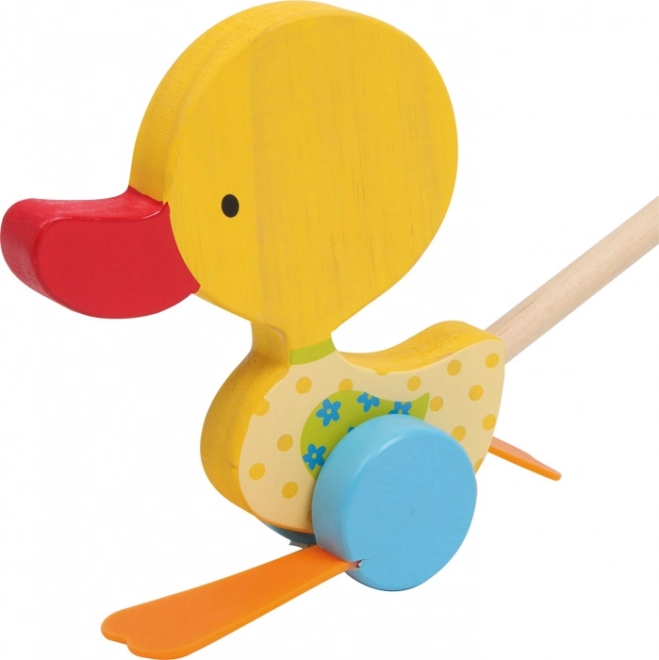 Small Foot pull-along toy rocking duck Tine