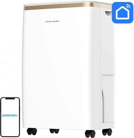 Luftentfeuchter DOROSIN für Räume 10–40 m², 12 l/Tag