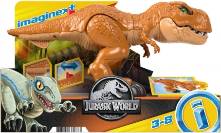 Imaginext Jurassic World angreifender T‑Rex Figur