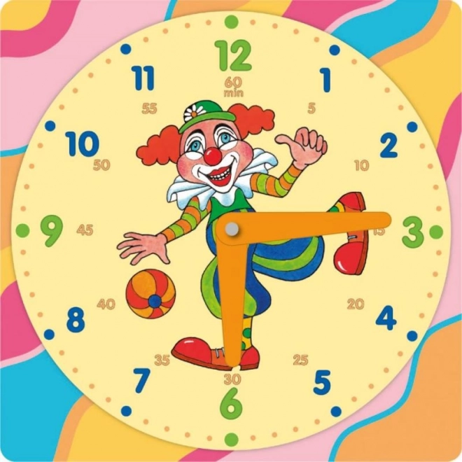 Luchtige papieren klokken 21x21cm Mol mix kleuren