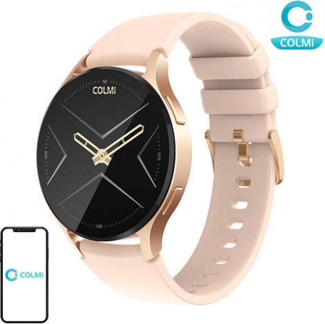 slimme horloge colmi i28 ultra goud