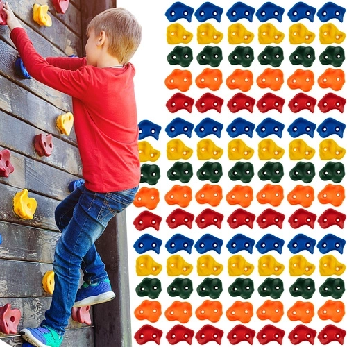 Children's Rock Climbing Holds Set - 10 Pieces