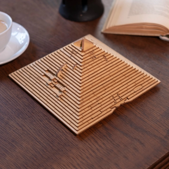 EscapeWelt Holz-Puzzle-Pyramide