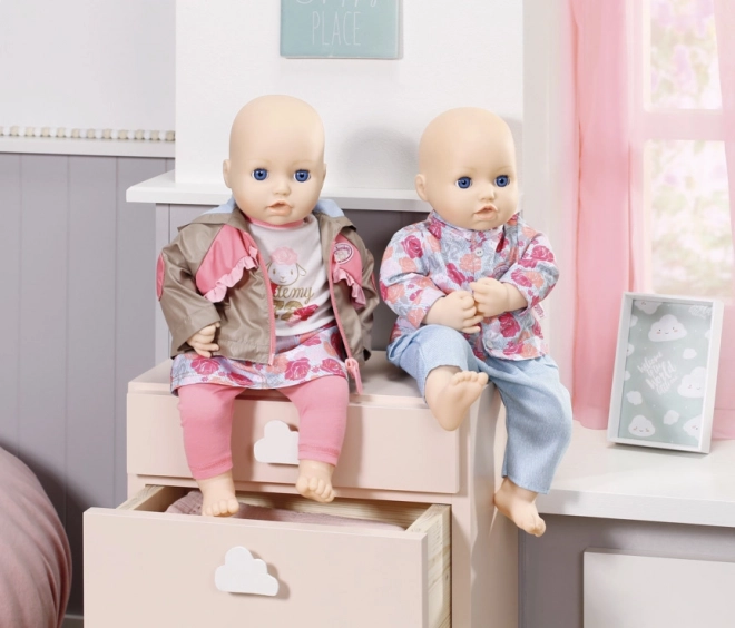 Baby Annabell Kleding met jas 43 cm
