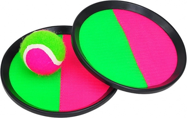 Velcro Catch Ball Game Set with Paddle and Ball