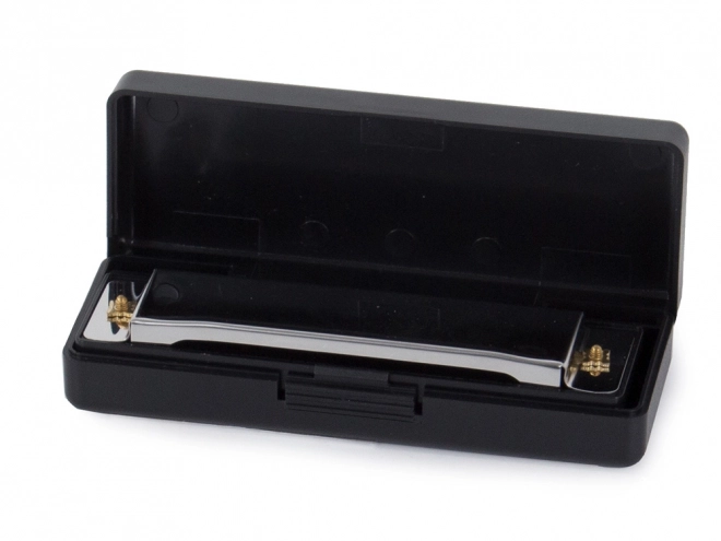 Metallmundharmonika C-Dur mit Etui