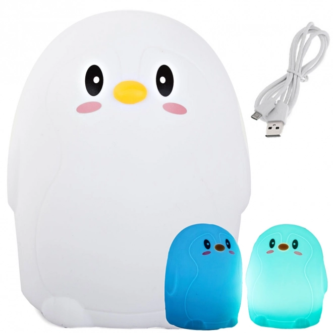 Siliconen Nachtlamp Pinguïn