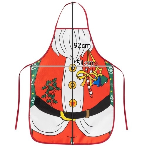 Weihnachtsschürze Nikolaus Design