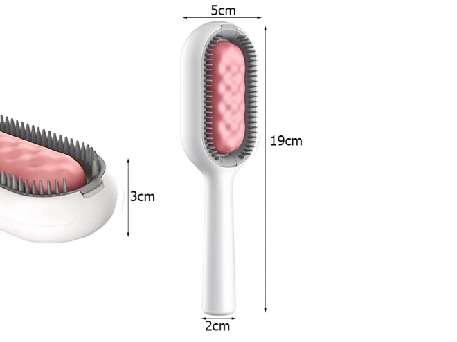 Silicone Pet Grooming and Cleaning Brush 3-in-1
