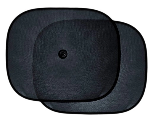 Zonneschermen (2 stuks) voor auto - zwart