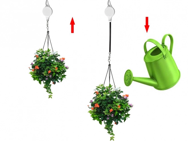 Adjustable Plant Hook with Extendable Handle