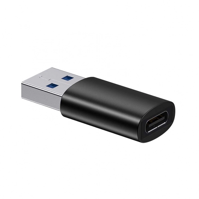 Adapter Baseus USB-A naar USB-C – Zwart