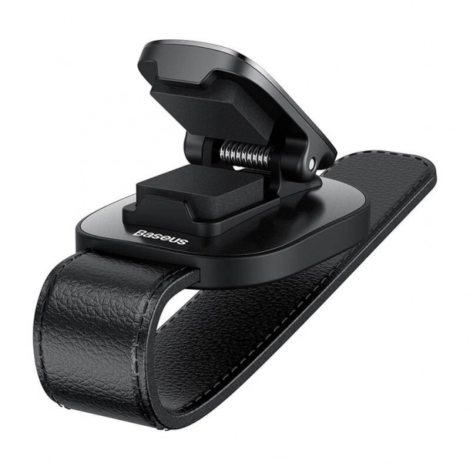 Baseus Platinum Clip voor brillen voor voertuigen (klemtype) zwart