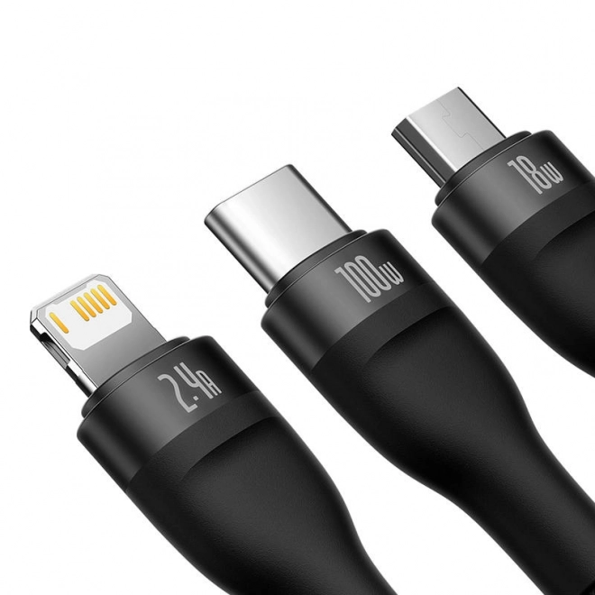 USB-kabel Baseus Flash Series 3v1