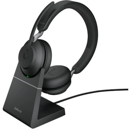 Jabra Evolve2 65 Headphones with Charging Stand